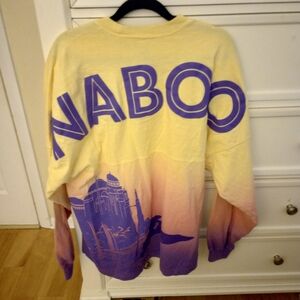 RARE Disney Star Wars Naboo Spirit Jersey for Adults size Small